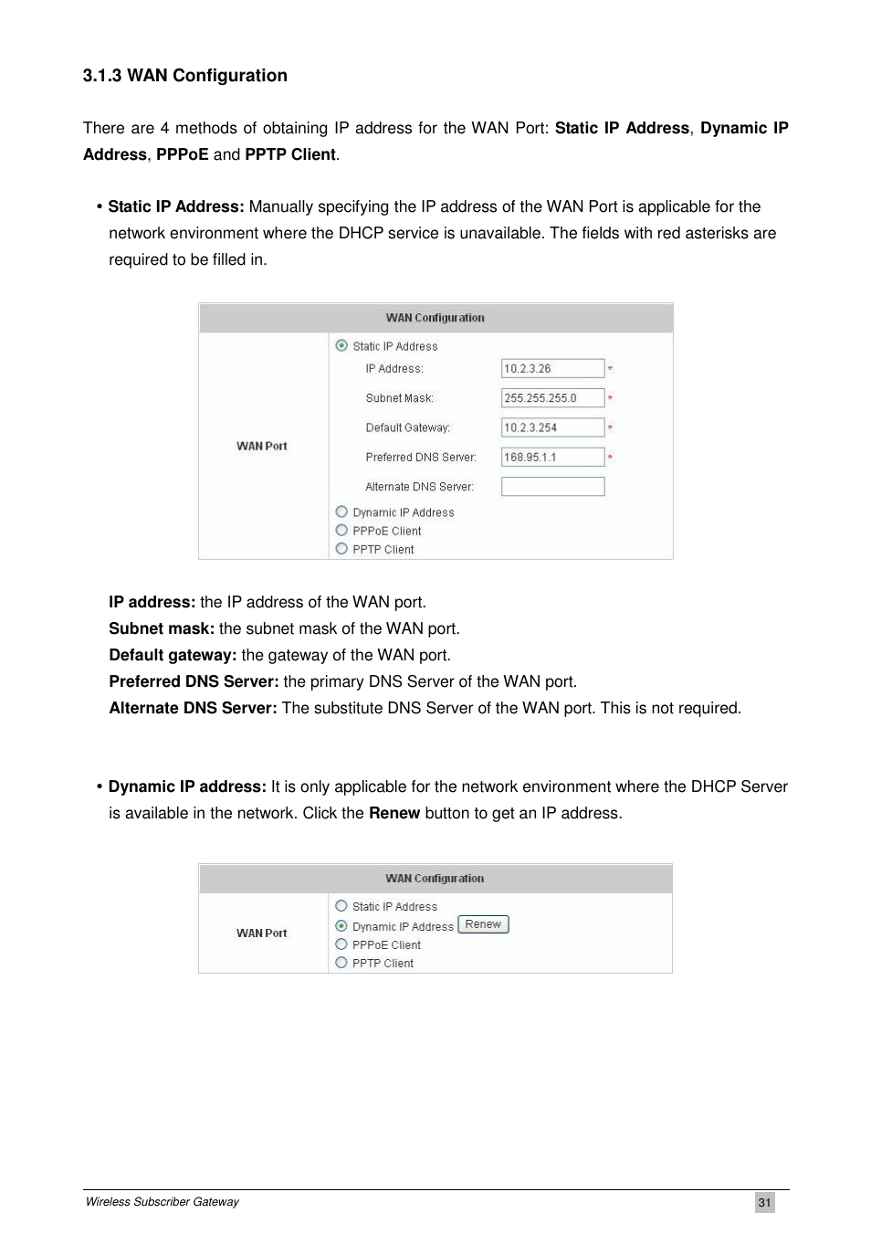 PLANET WSG-404 User Manual | Page 31 / 146