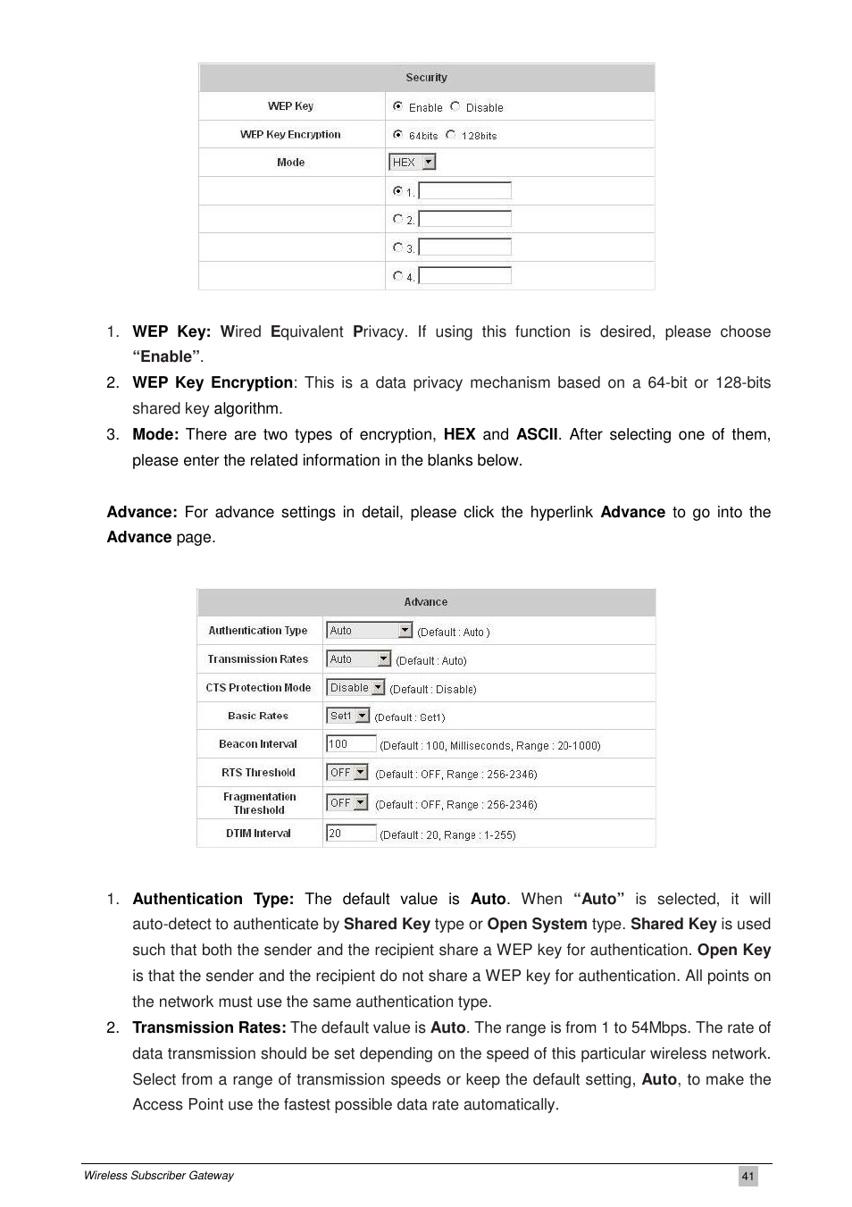 PLANET WSG-404 User Manual | Page 41 / 146