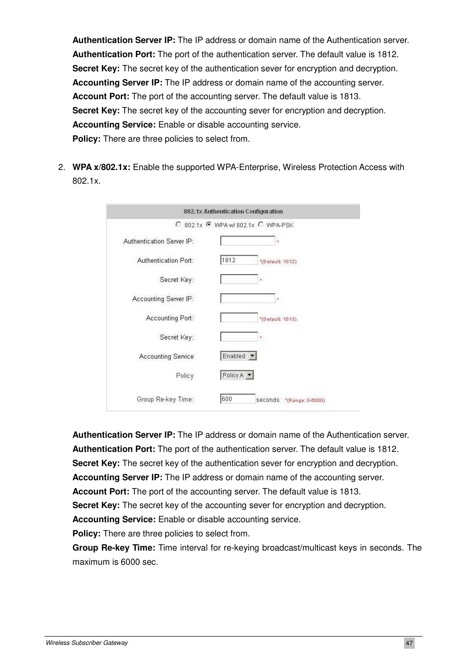 PLANET WSG-404 User Manual | Page 47 / 146