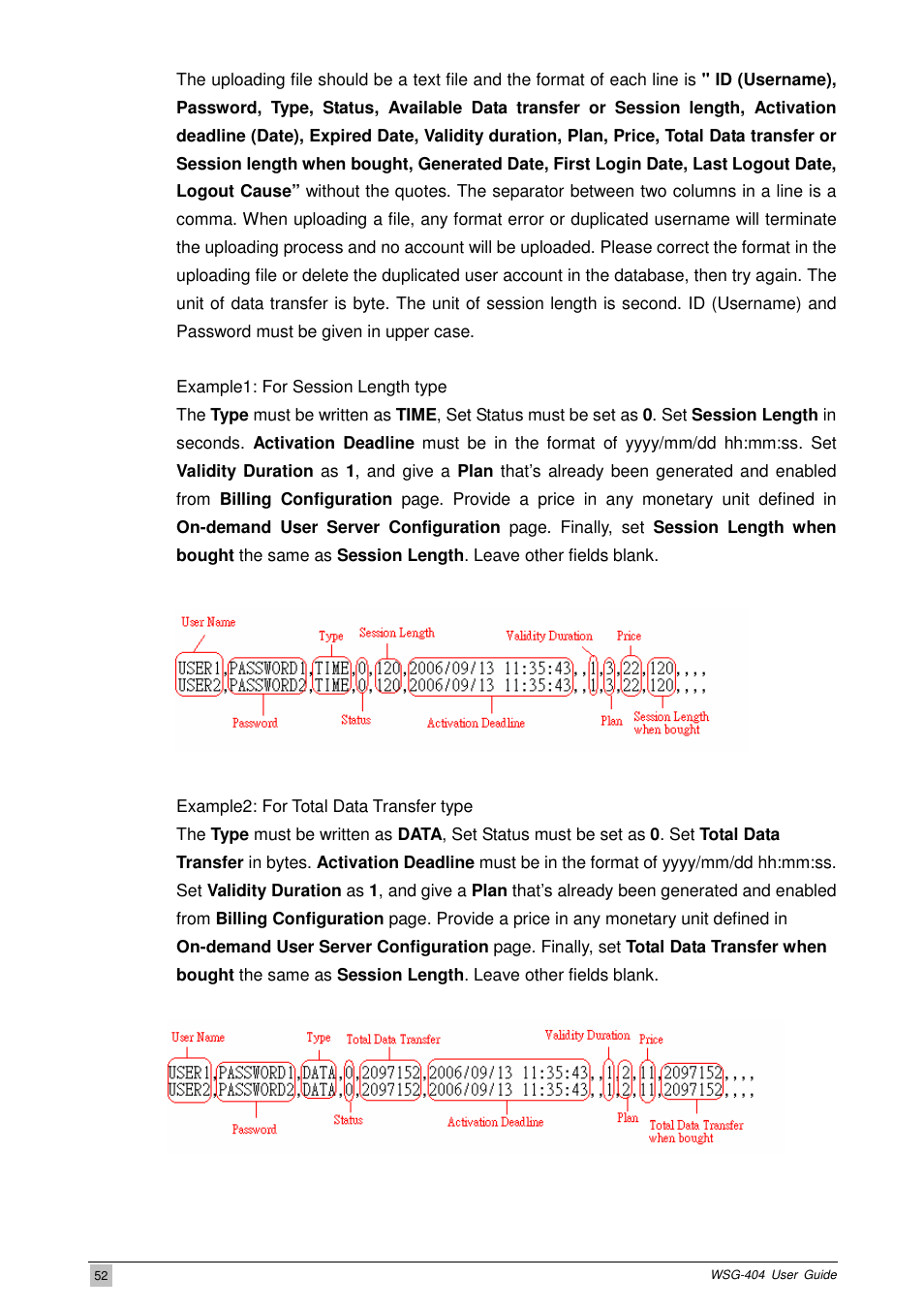 PLANET WSG-404 User Manual | Page 52 / 146