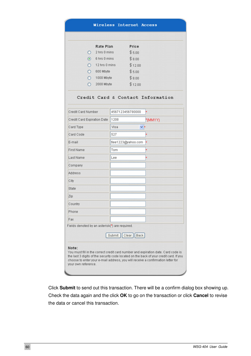 PLANET WSG-404 User Manual | Page 60 / 146