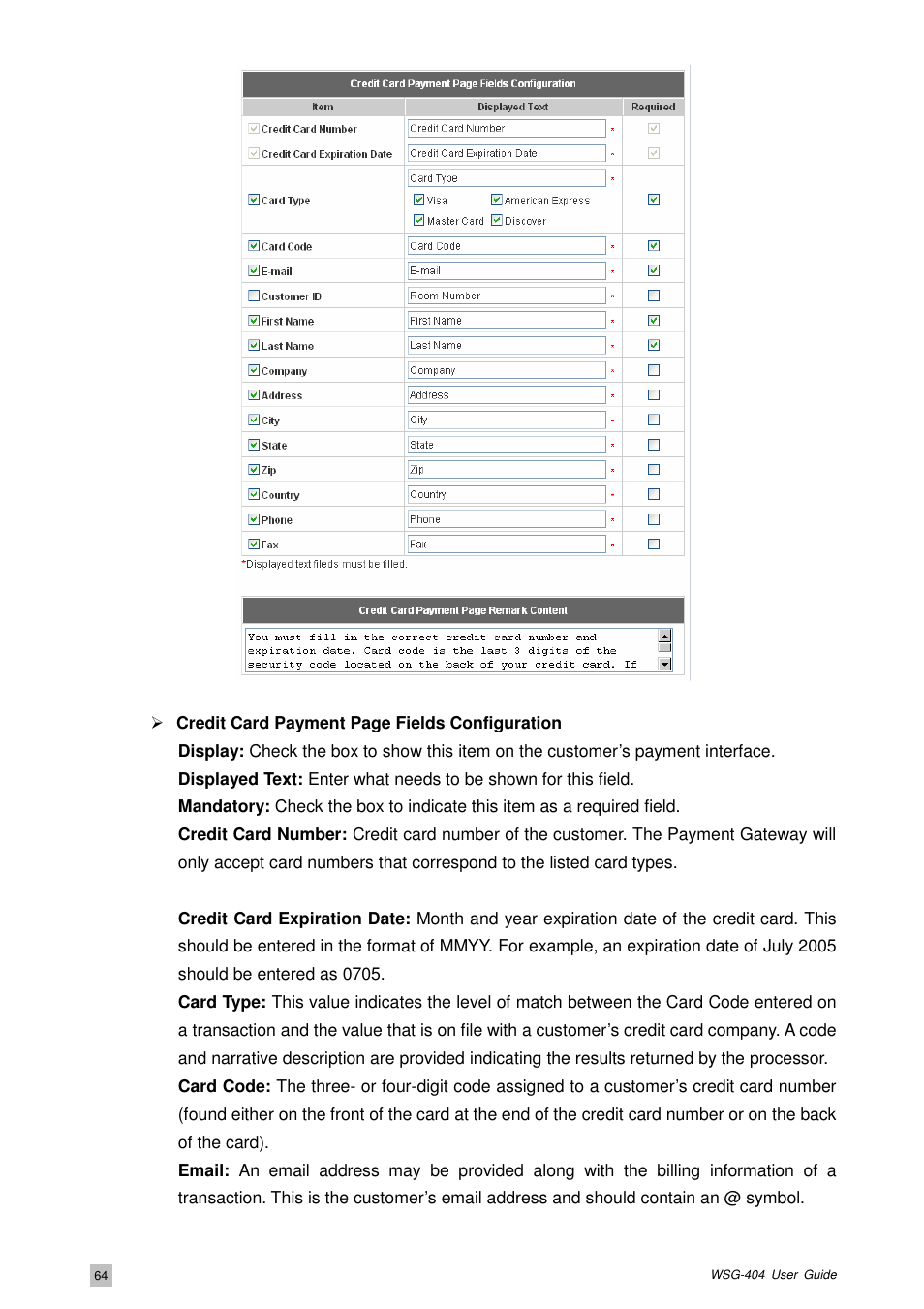 PLANET WSG-404 User Manual | Page 64 / 146