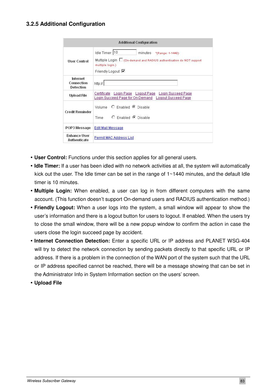 PLANET WSG-404 User Manual | Page 83 / 146