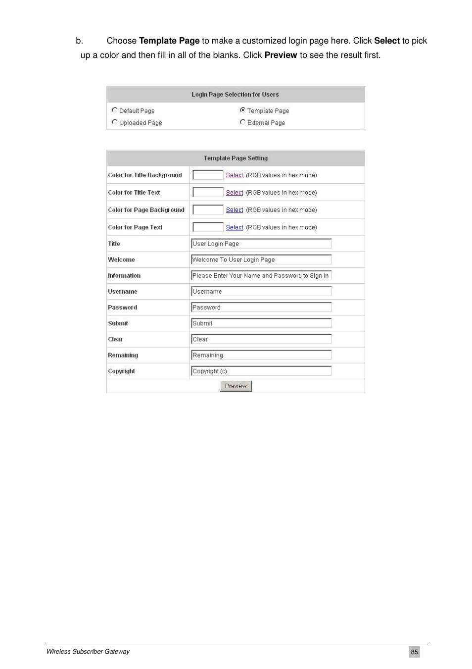 PLANET WSG-404 User Manual | Page 85 / 146