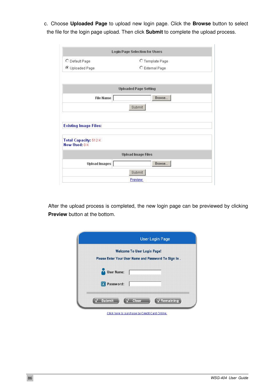 PLANET WSG-404 User Manual | Page 86 / 146