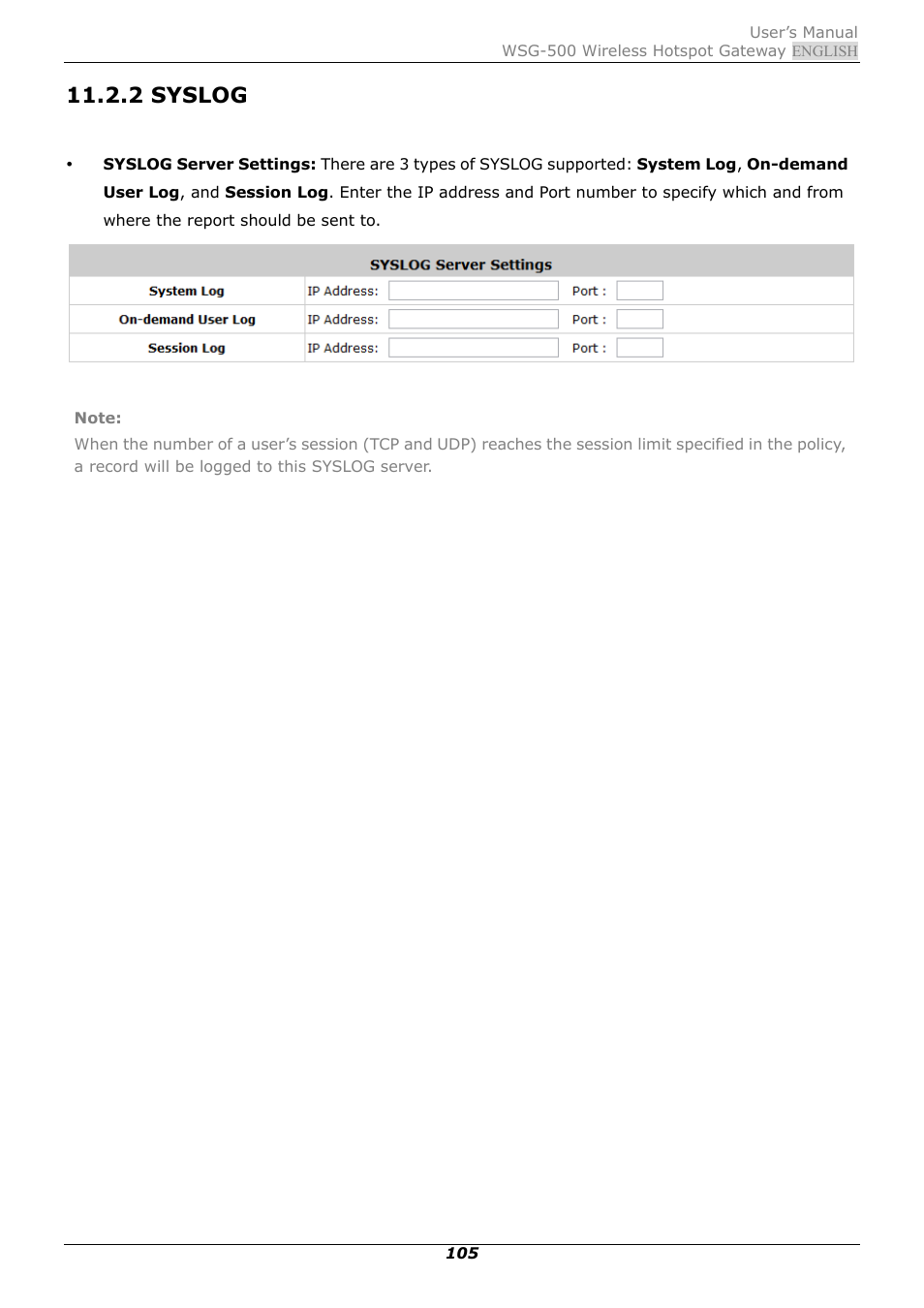 2 syslog | PLANET WSG-500 User Manual | Page 109 / 162