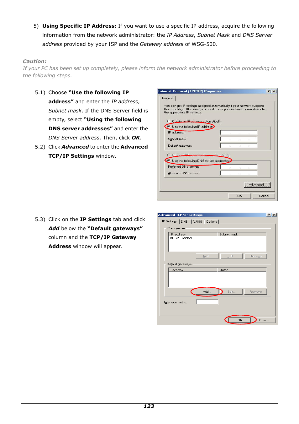 PLANET WSG-500 User Manual | Page 127 / 162