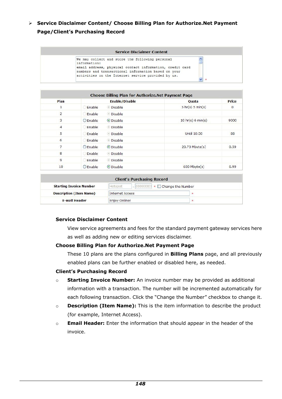 PLANET WSG-500 User Manual | Page 152 / 162