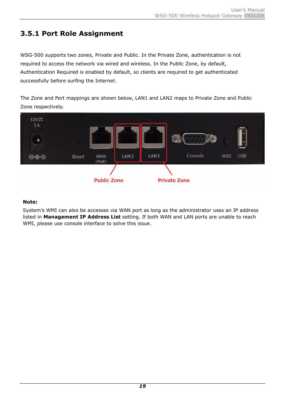 1 port role assignment | PLANET WSG-500 User Manual | Page 23 / 162