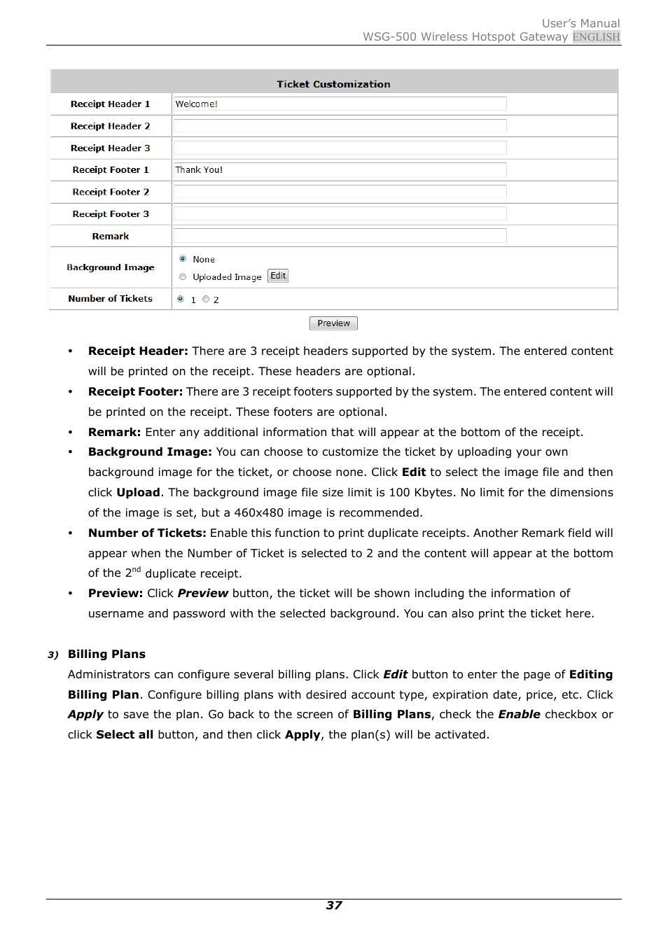 PLANET WSG-500 User Manual | Page 41 / 162