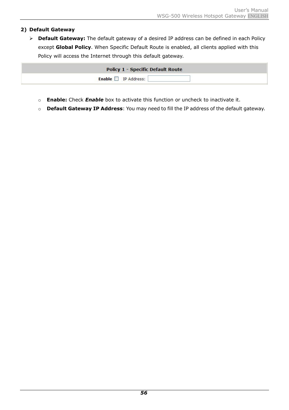 PLANET WSG-500 User Manual | Page 60 / 162