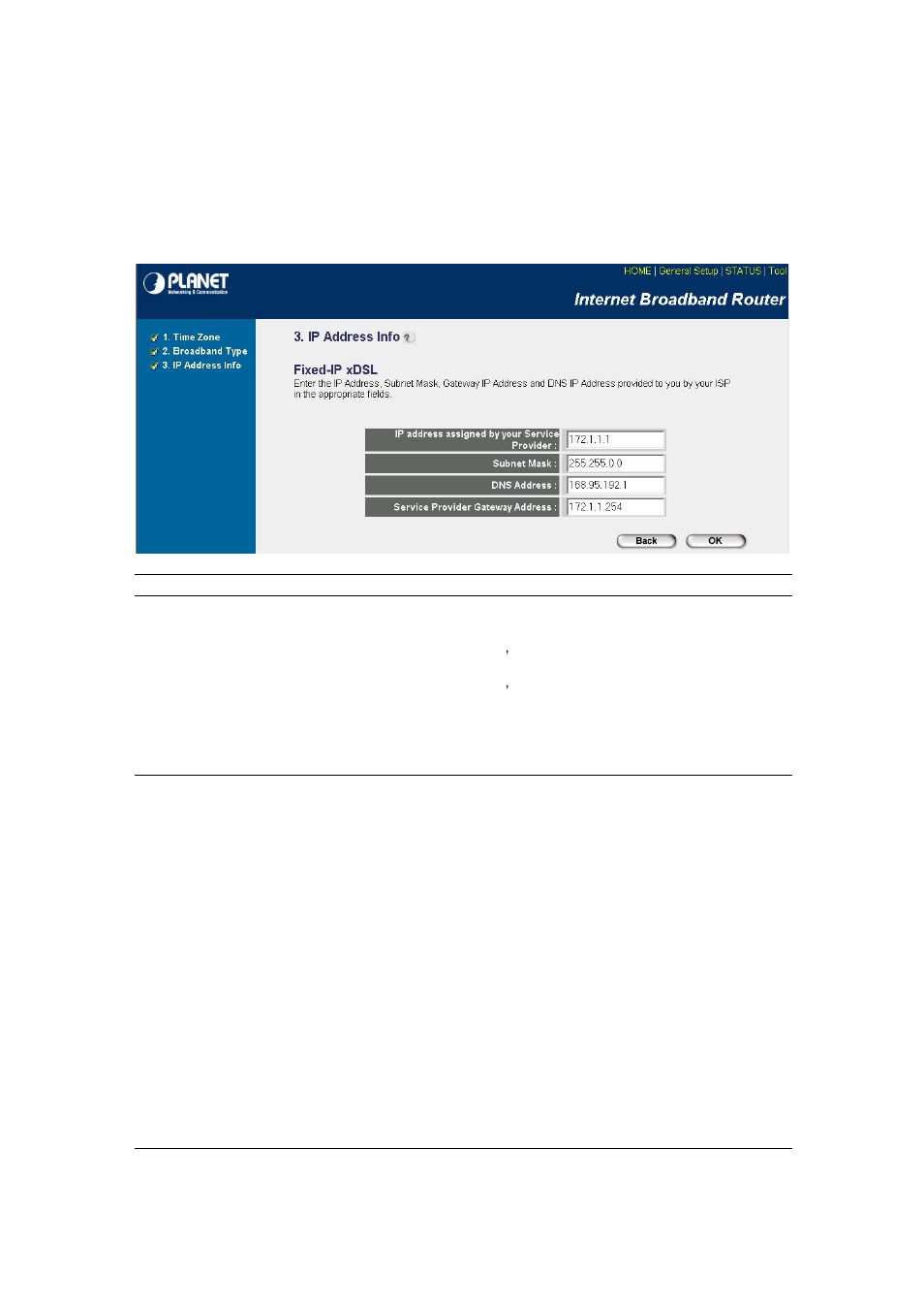2 fixed-ip xdsl | PLANET XRT-401D User Manual | Page 20 / 62