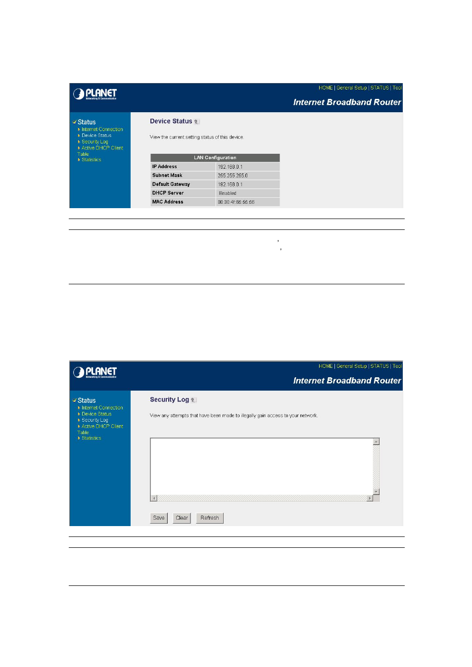 4 security log | PLANET XRT-401D User Manual | Page 52 / 62