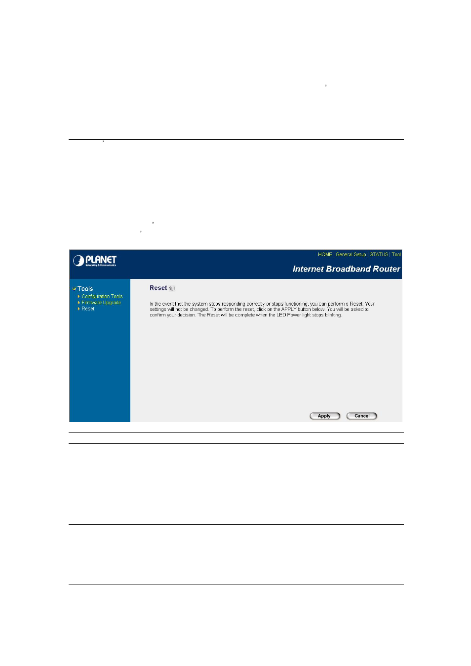 3 reset | PLANET XRT-401D User Manual | Page 57 / 62