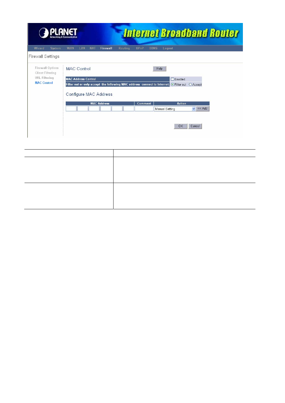 6routing, 1 routing table, 6 routing | PLANET XRT-401E User Manual | Page 49 / 59