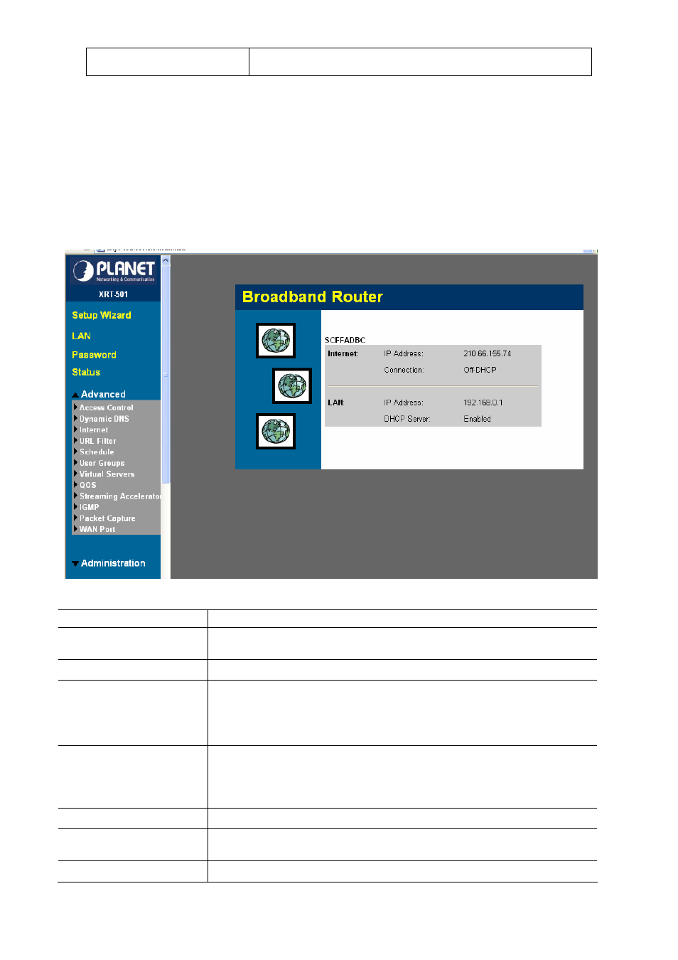 Chapter3 advance features | PLANET XRT-501 User Manual | Page 38 / 89