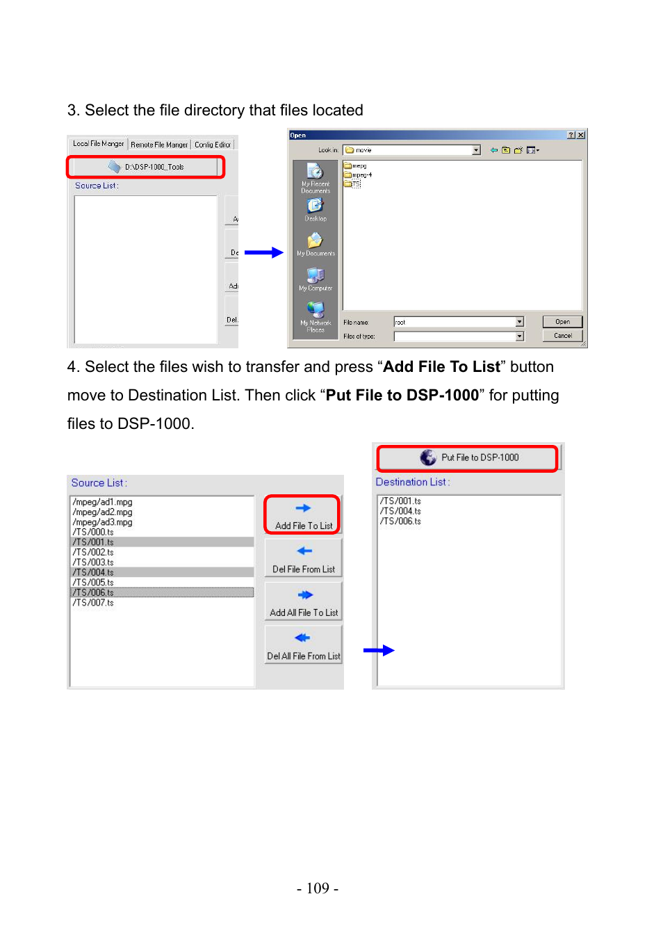 PLANET DSP-1000 User Manual | Page 109 / 120