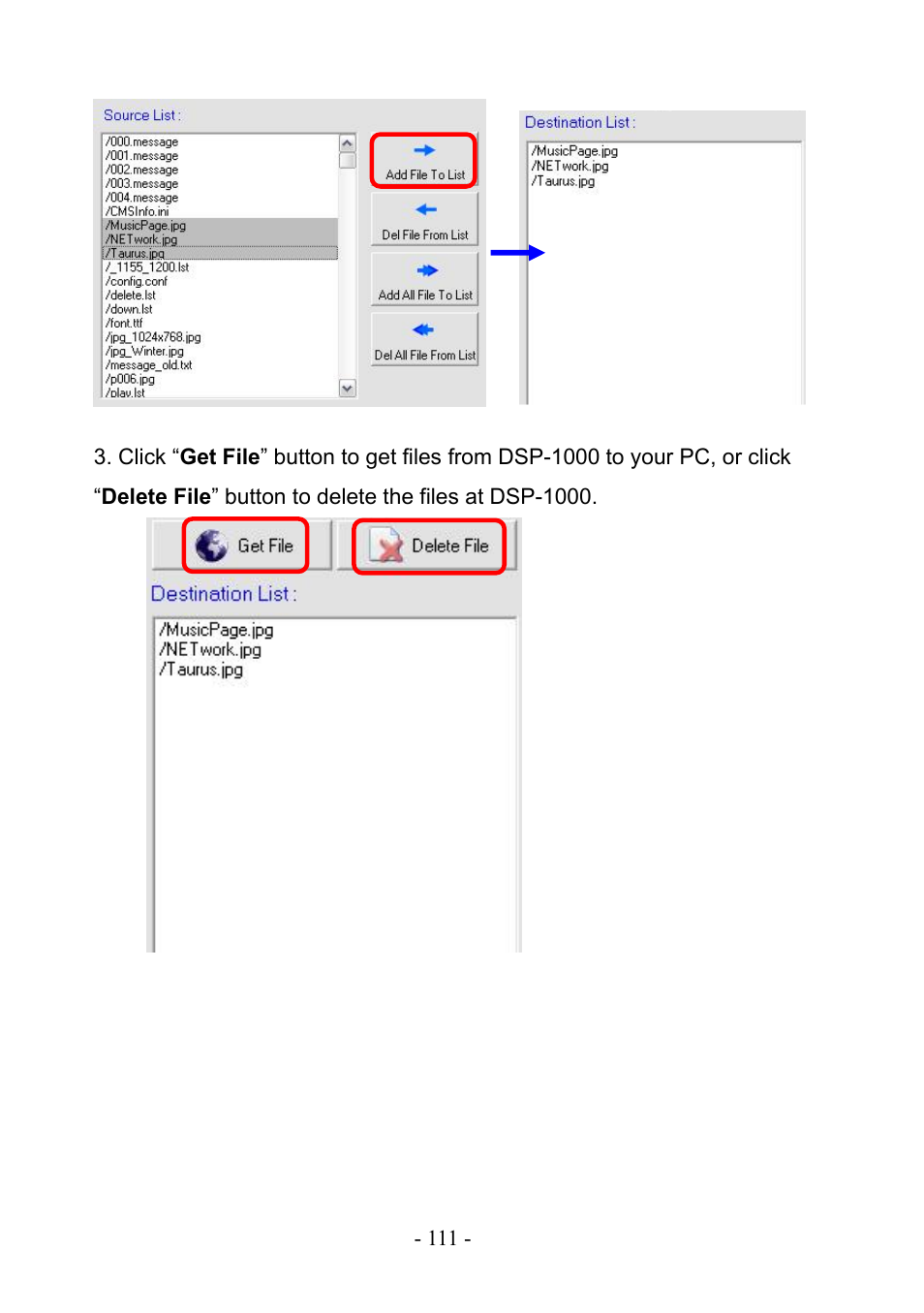 PLANET DSP-1000 User Manual | Page 111 / 120