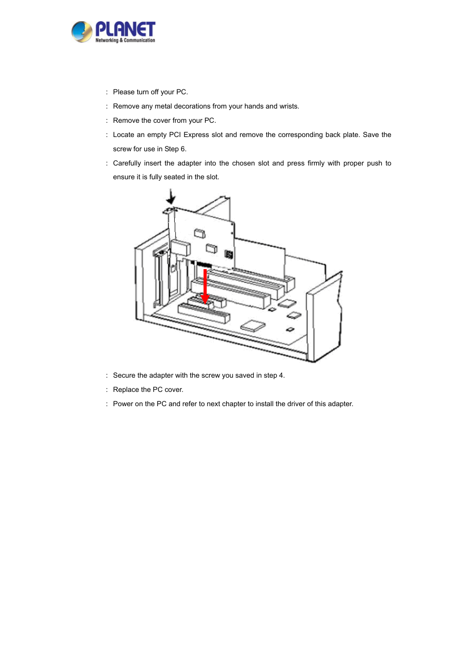 2 hardware installation | PLANET ENW-9701 User Manual | Page 6 / 21