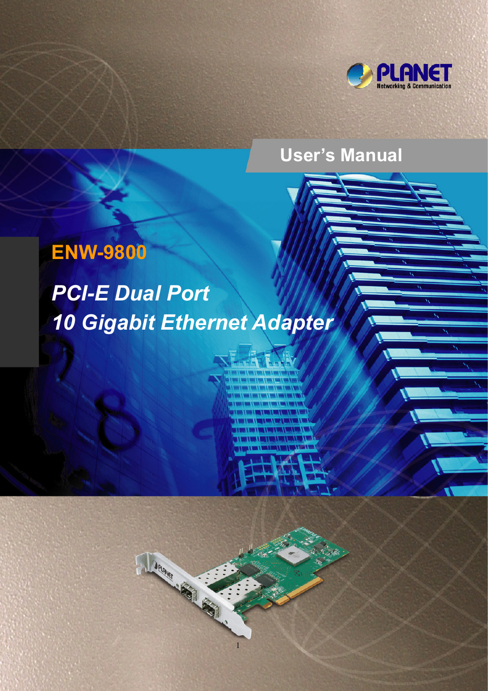 PLANET ENW-9800 User Manual | 14 pages