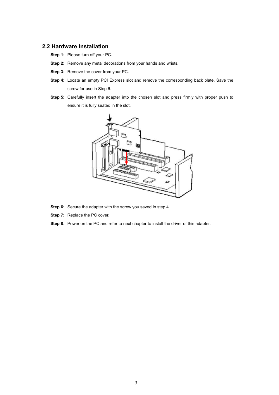 2 hardware installation, Ardware, Nstallation | PLANET ENW-9800 User Manual | Page 6 / 14