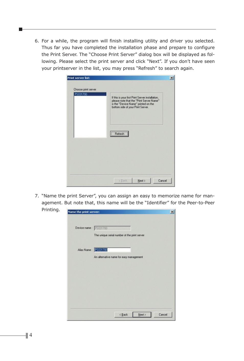 PLANET FPS-1010 User Manual | Page 4 / 8