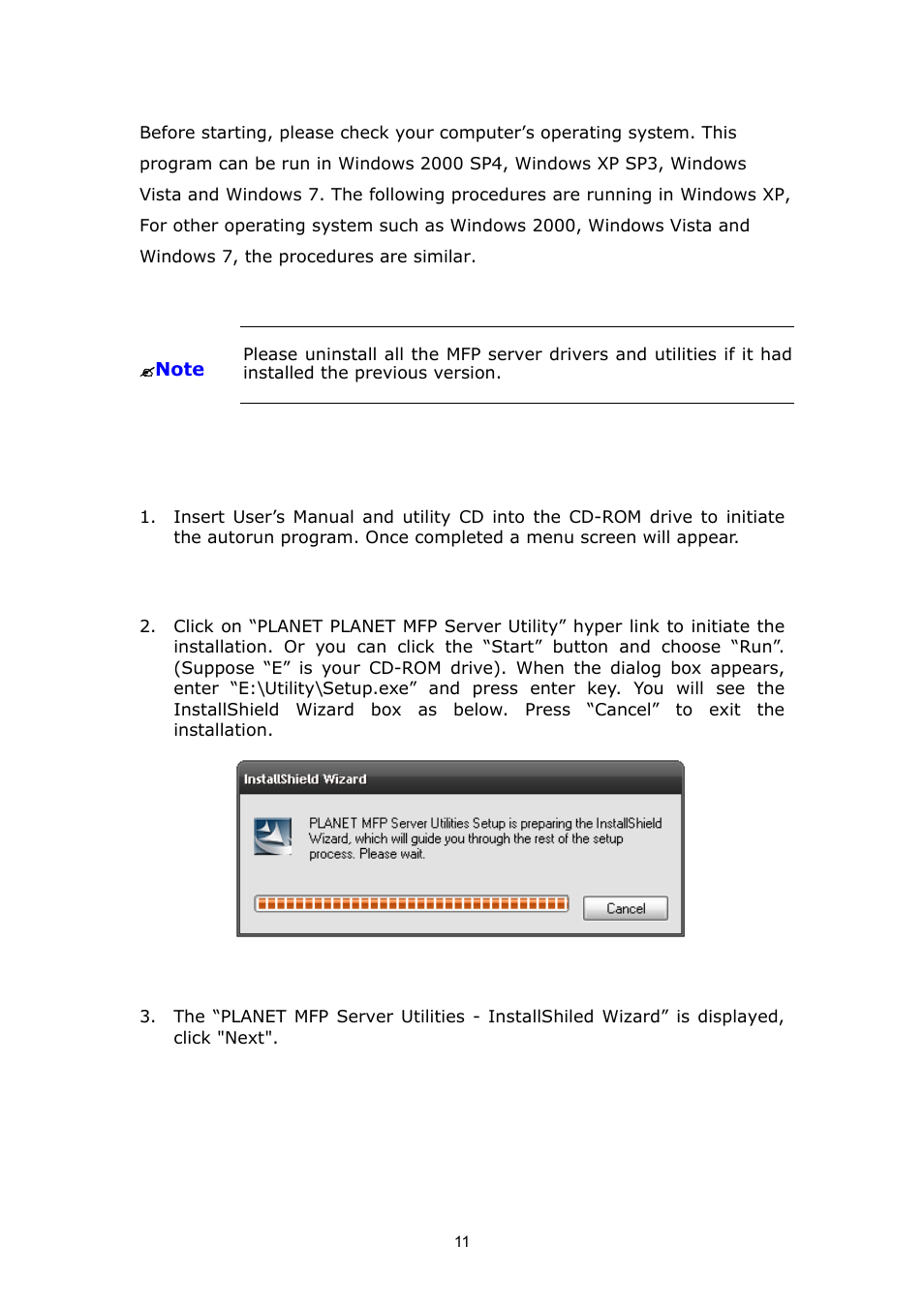 PLANET FPS-1012N User Manual | Page 11 / 141