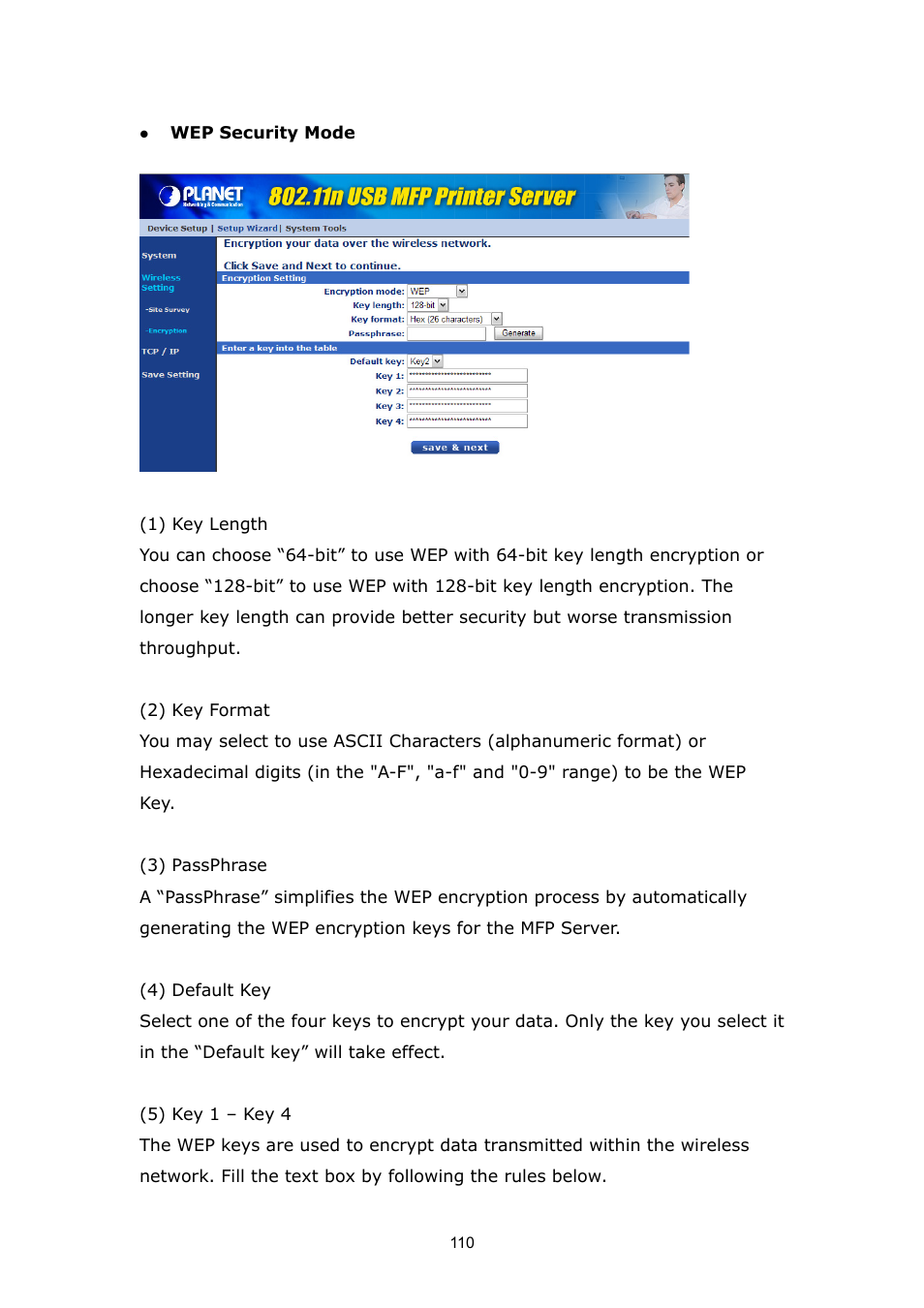 PLANET FPS-1012N User Manual | Page 110 / 141