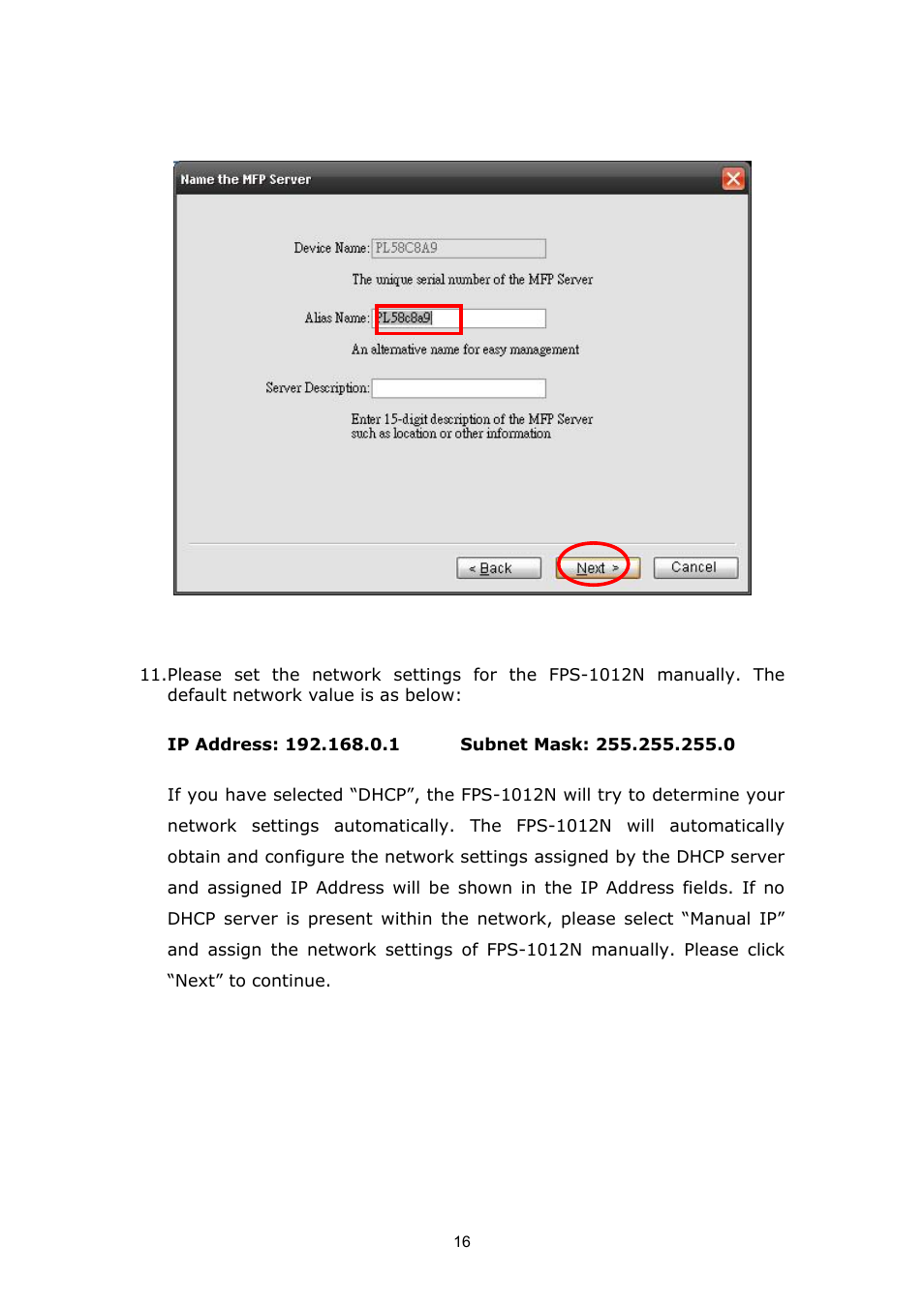 PLANET FPS-1012N User Manual | Page 16 / 141