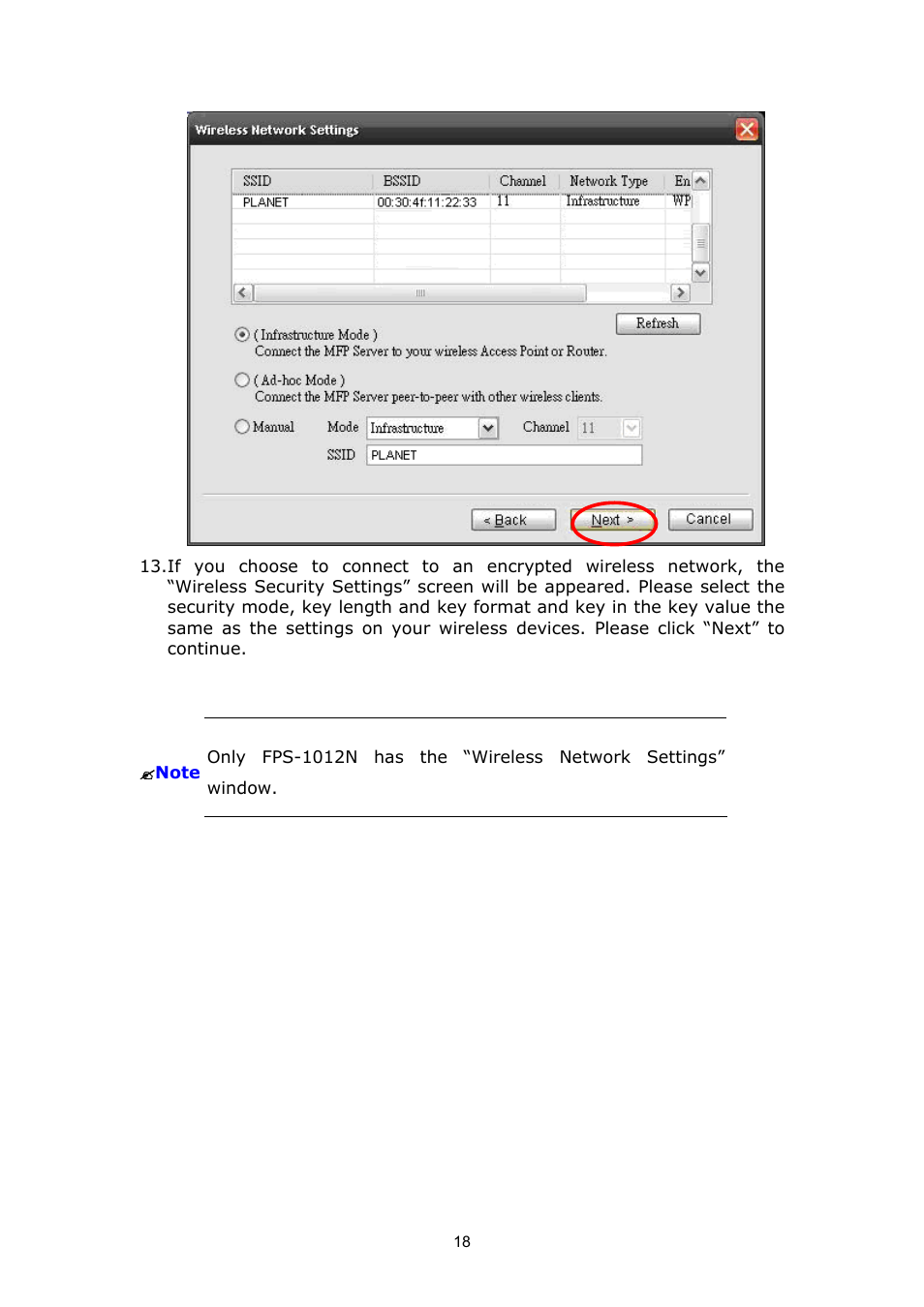 PLANET FPS-1012N User Manual | Page 18 / 141