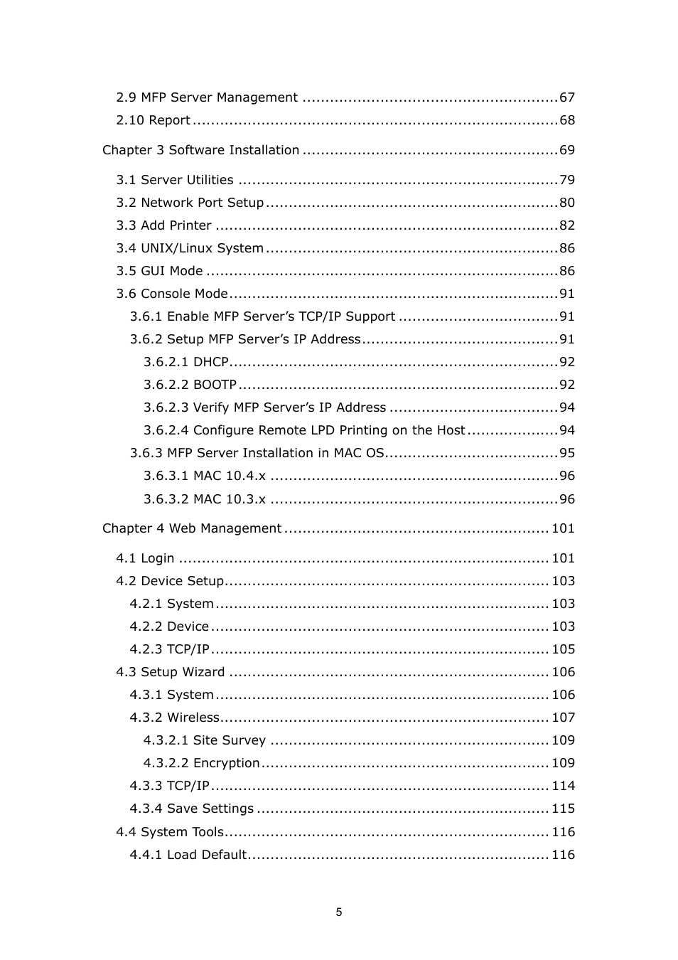 PLANET FPS-1012N User Manual | Page 5 / 141