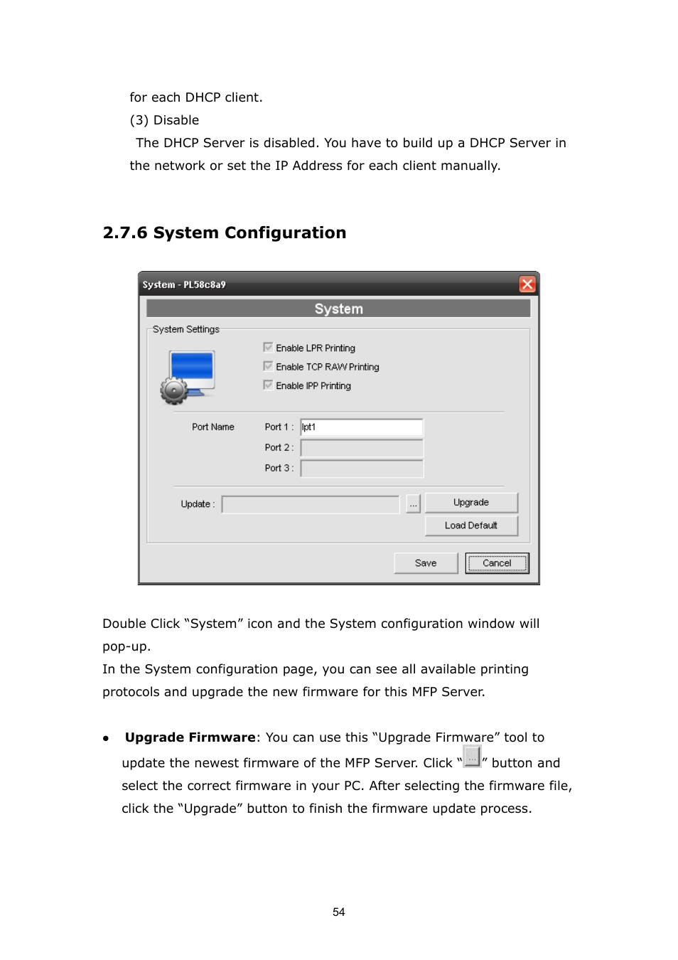 6 system configuration | PLANET FPS-1012N User Manual | Page 54 / 141