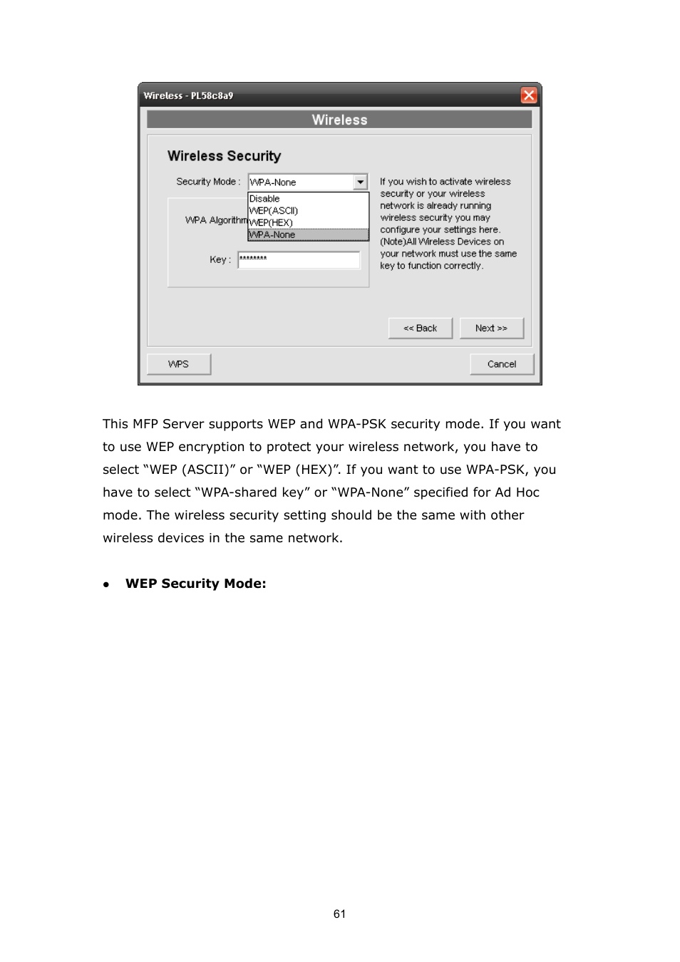 PLANET FPS-1012N User Manual | Page 61 / 141