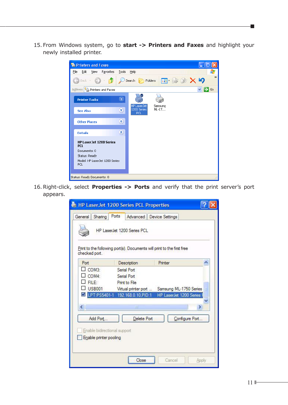 PLANET FPS-1101 User Manual | Page 11 / 12