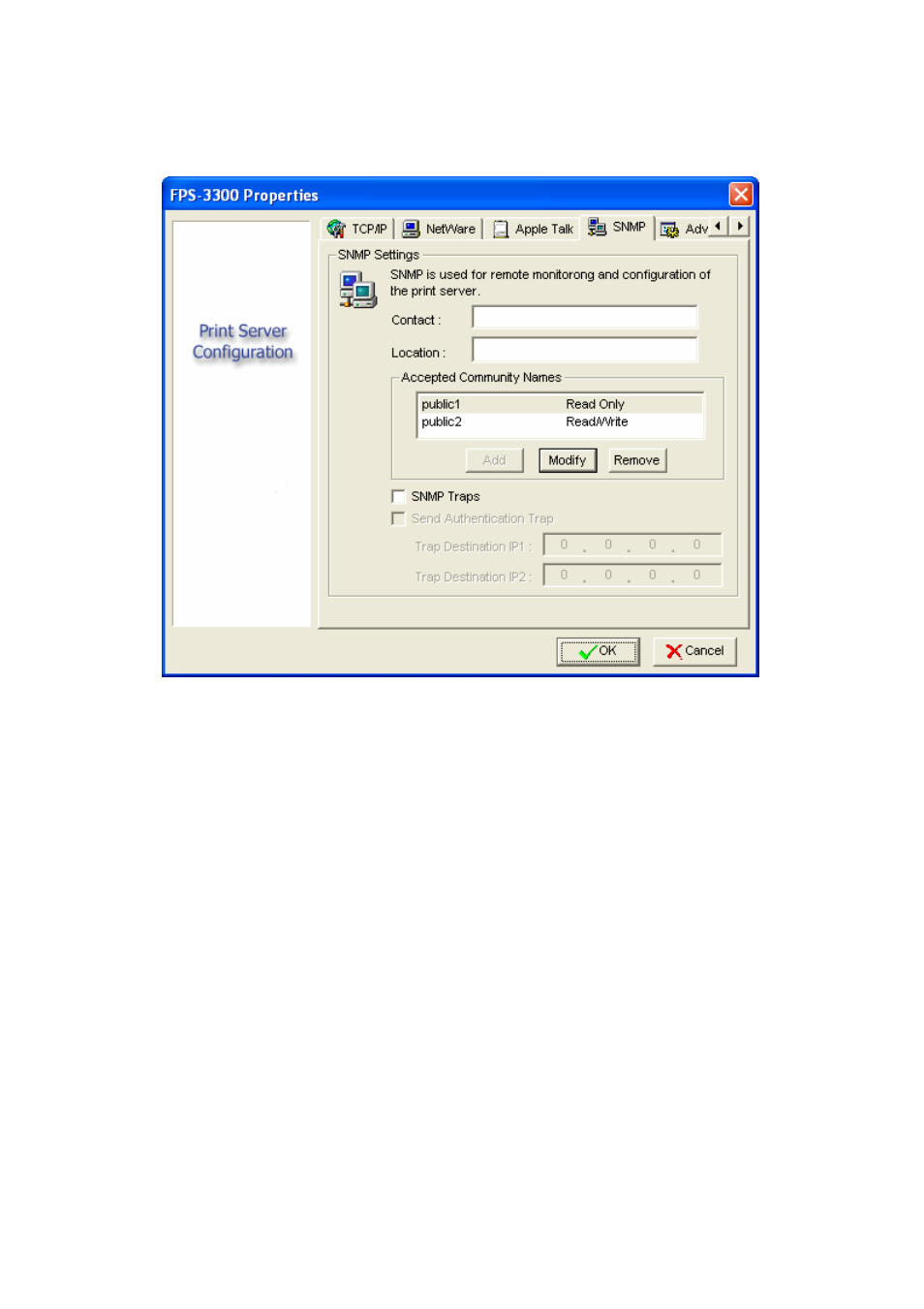 5 snmp | PLANET FPS-3300 User Manual | Page 21 / 71