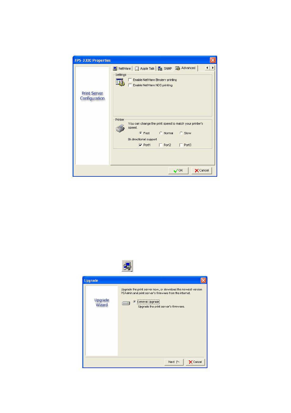 6 advanced, 3 upgrade, Pgrade | PLANET FPS-3300 User Manual | Page 22 / 71