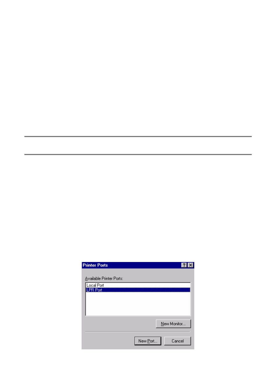 Lpr printing installation, 1 assigning an ip address, 2 windows nt lpr port printing installation | Ssigning an, Ddress, Indows, Rinting, Nstallation | PLANET FPS-3300 User Manual | Page 47 / 71