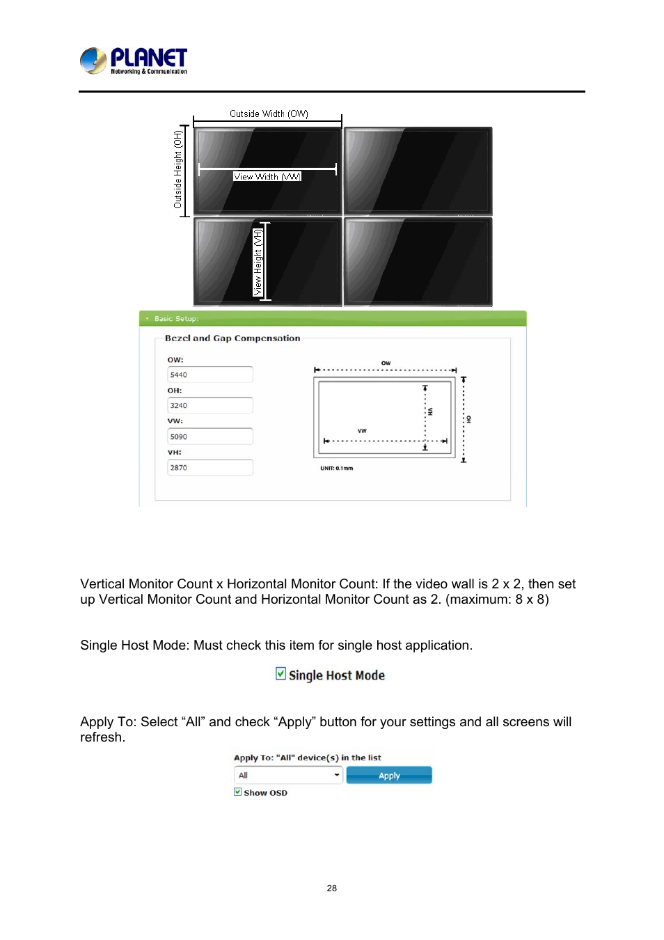 PLANET IHD-200PR User Manual | Page 28 / 54