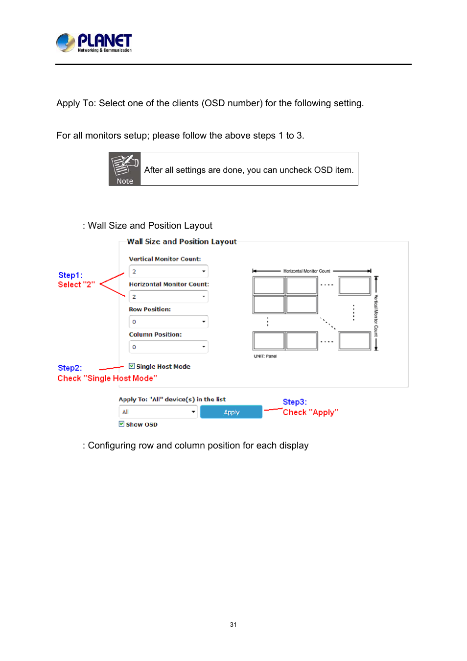 PLANET IHD-200PR User Manual | Page 31 / 54