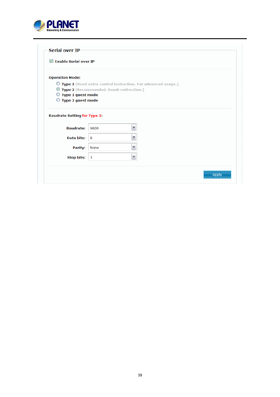 PLANET IHD-200PR User Manual | Page 39 / 54