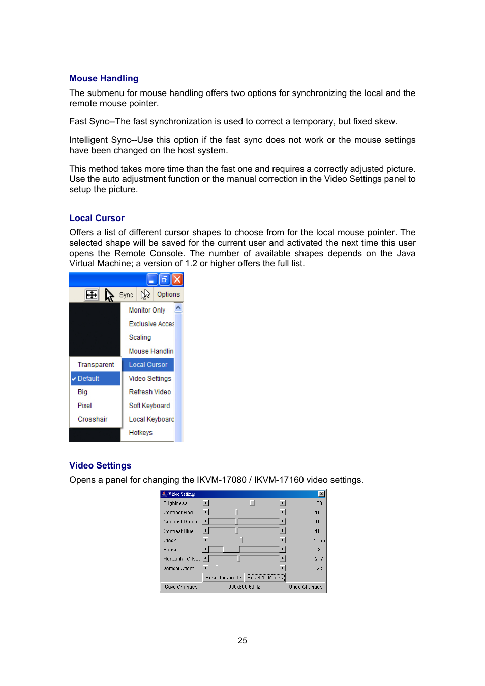 PLANET IKVM-17080 User Manual | Page 31 / 62