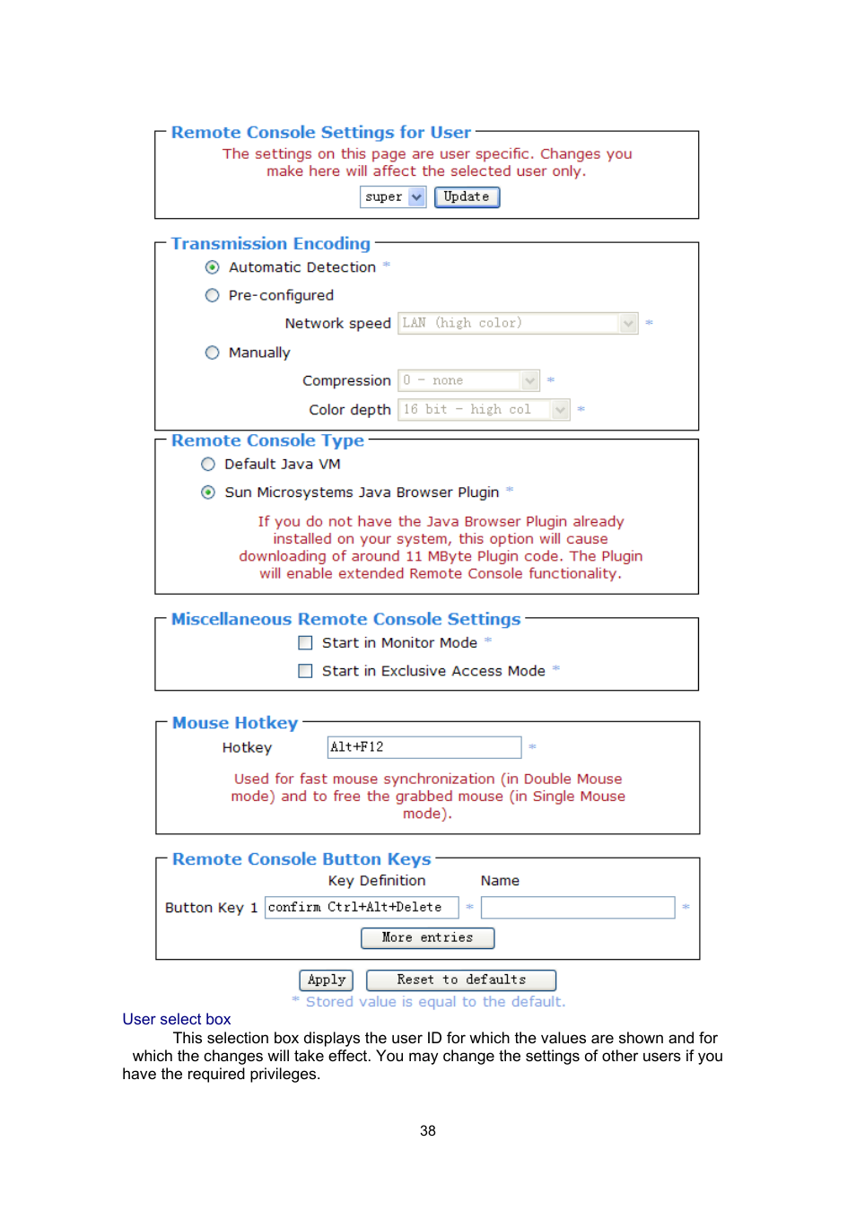 PLANET IKVM-17080 User Manual | Page 44 / 62