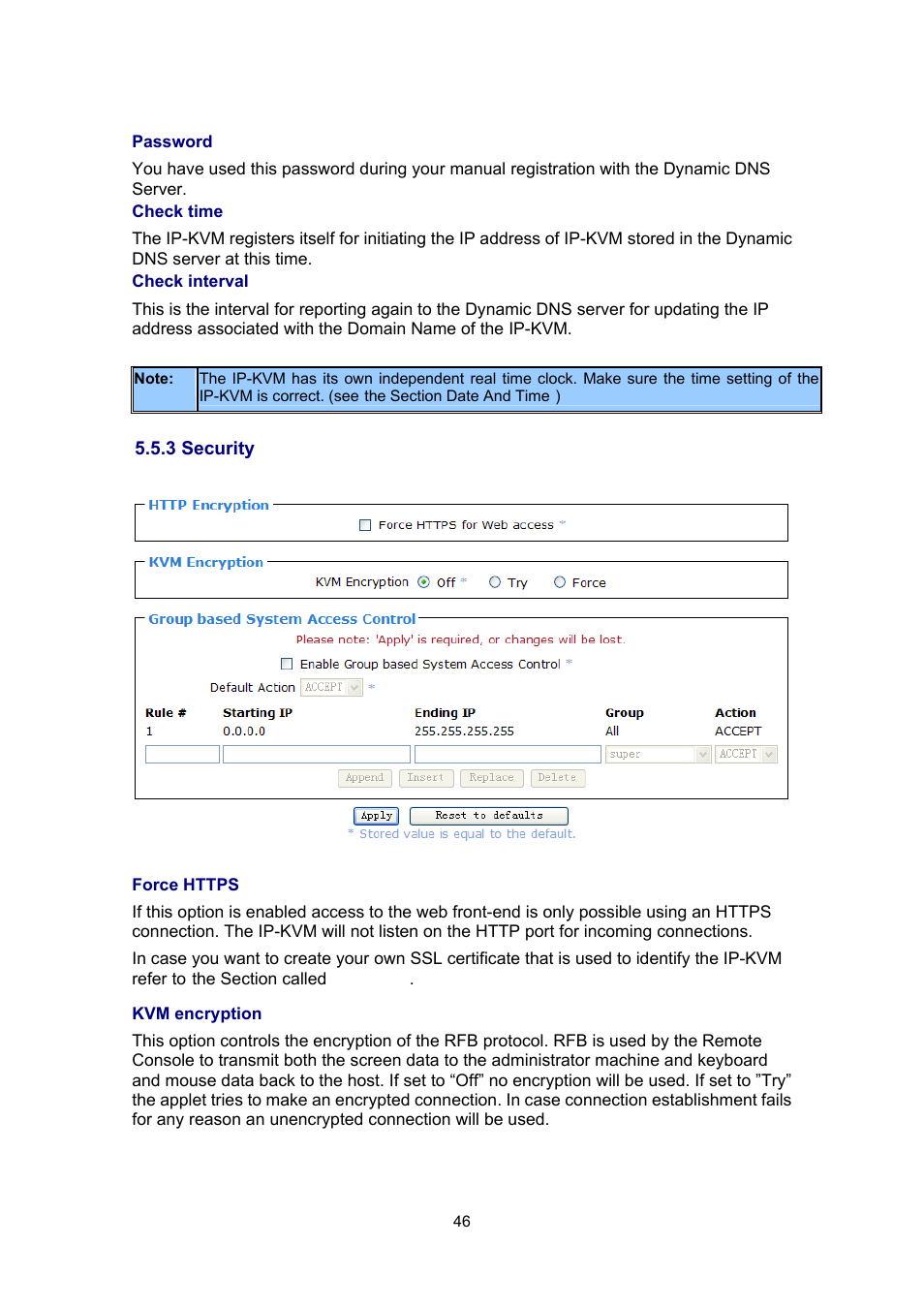 3 security | PLANET IKVM-17080 User Manual | Page 52 / 62