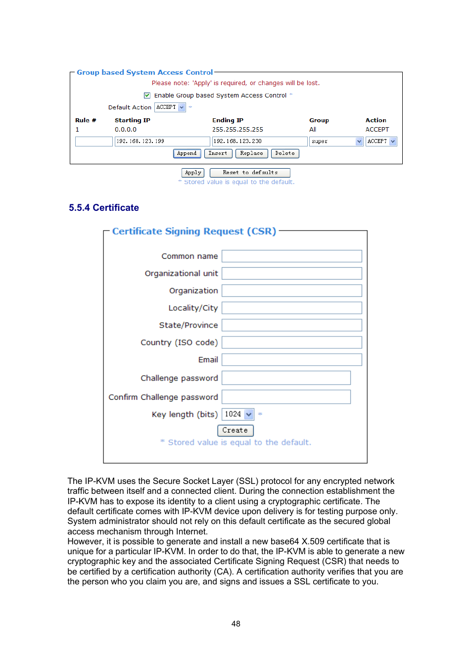 4 certificate | PLANET IKVM-17080 User Manual | Page 54 / 62