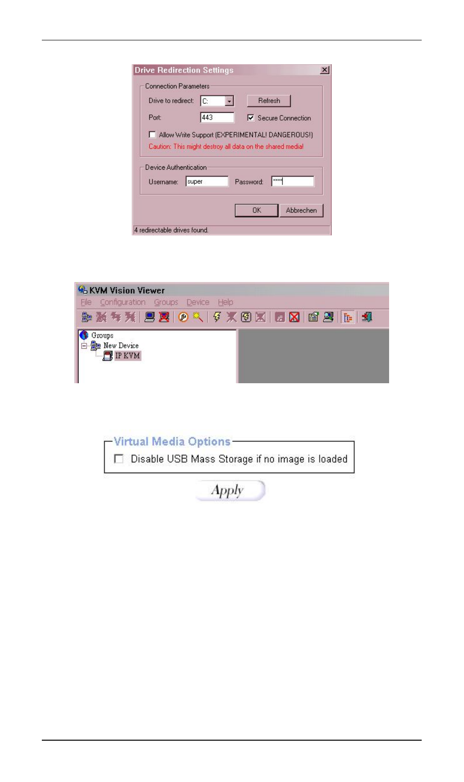 4 options | PLANET IKVM-8000 User Manual | Page 41 / 75