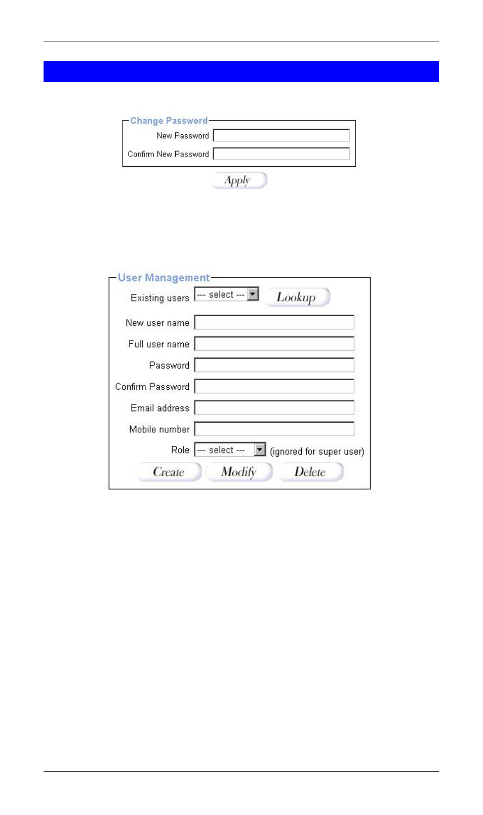 3 user management, 1 change password, 2 users | PLANET IKVM-8000 User Manual | Page 42 / 75