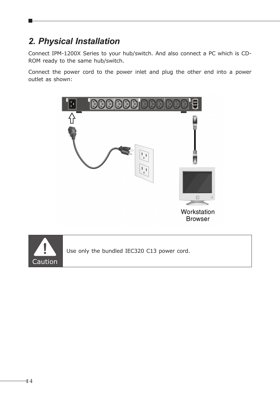 Physical installation | PLANET IPM-1200x Series User Manual | Page 4 / 8