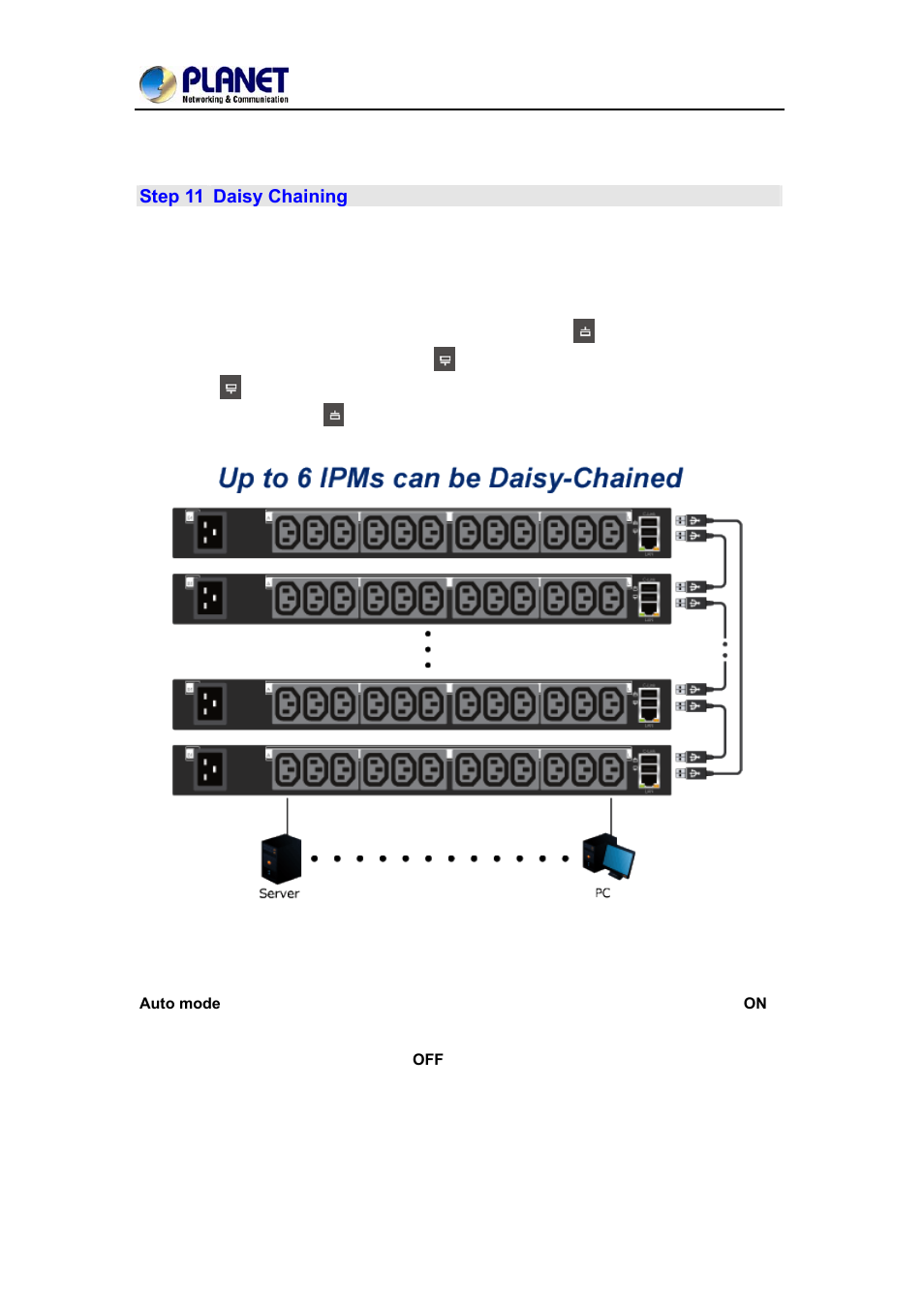 PLANET IPM-1200x Series User Manual | Page 19 / 62