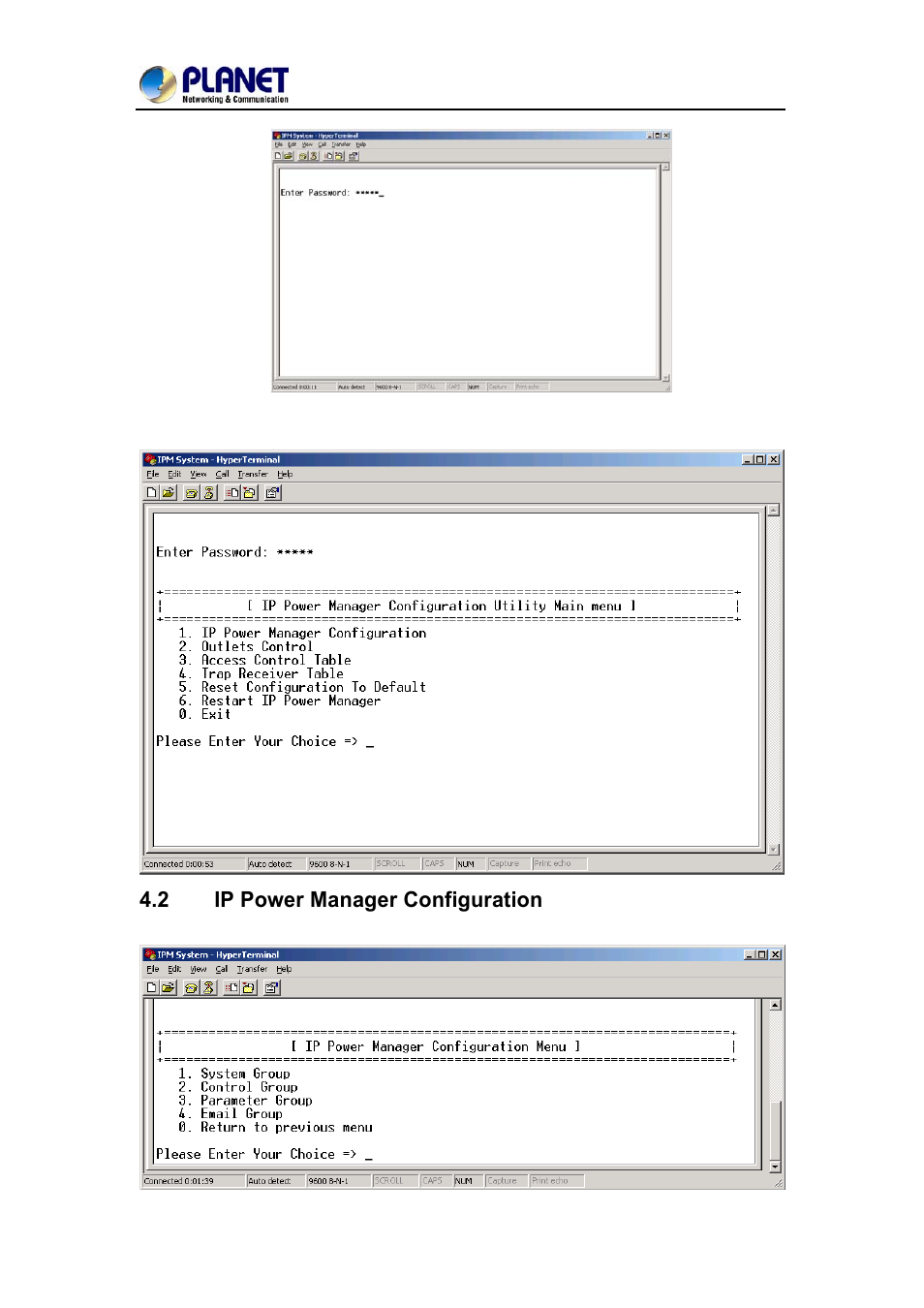 2 ip power manager configuration, Ip power manager configuration | PLANET IPM-1200x Series User Manual | Page 28 / 62