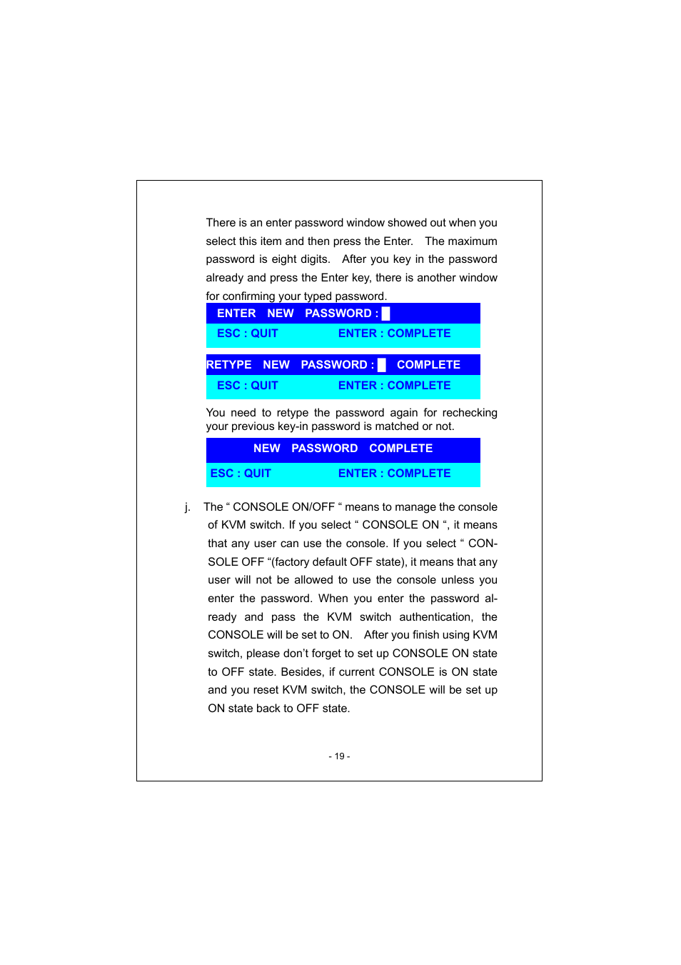 PLANET KVM-1600 User Manual | Page 23 / 27